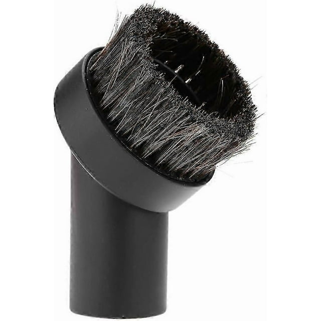 Round Brush for Vacuum Cleaner, Floor Dusting Brush Head Universal Vacuum Cleaning Machine Spare Part 32mm
