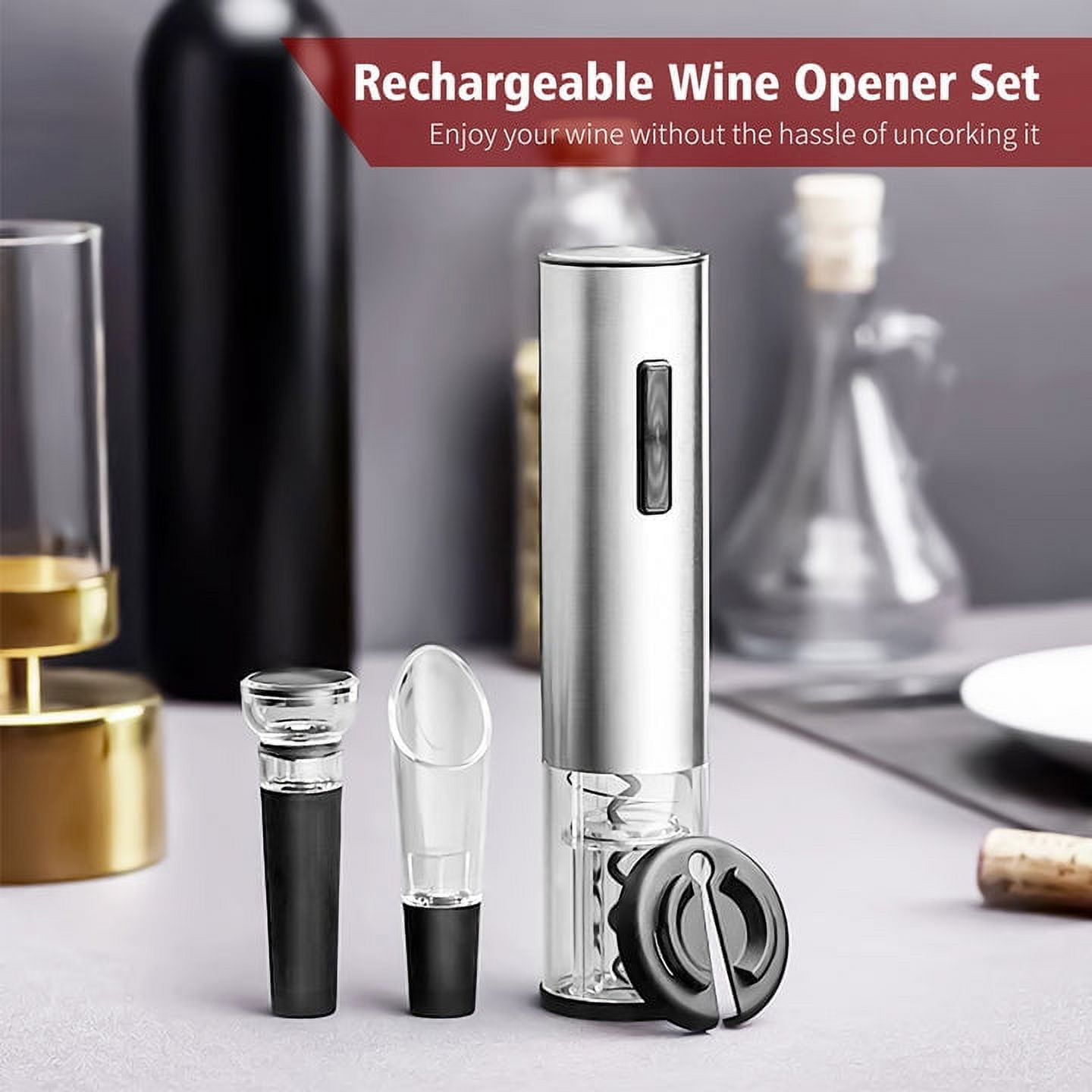 Electronic Wine Bottle Opener