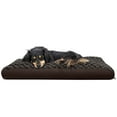 thumbnail image 2 of Furhaven 32335085 Ultra Plush Deluxe Ortho Mat - Chocolate  Medium Pet Bed, 2 of 5