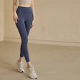 thumbnail image 3 of Mallas de Yoga para mujer, pantalones deportivos transpirables para correr, ciclismo, cintura alta, ropa de gimnasio para entrenamiento de verano, 3 of 5