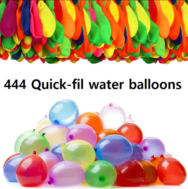 100 Pack Of H2O Blasters Water Balloons And Quick Fill Nozzle Brand New 