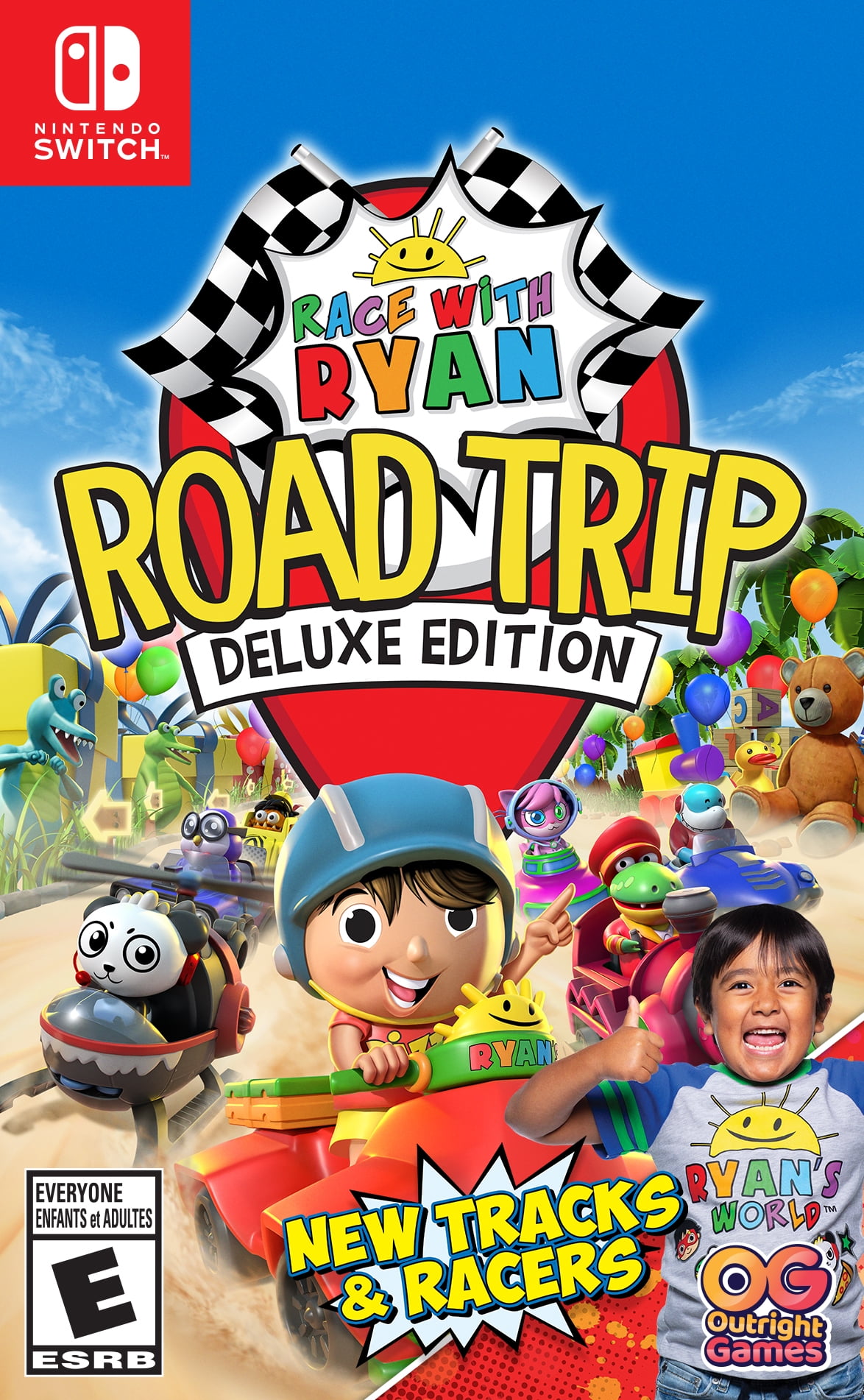 Outright Games Race With Ryan Road Trip, Deluxe Edition - Nintendo Switch
