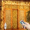 thumbnail image 4 of New Year 2025 USB Curtain Lights Indoor String Lights Led Bedroom Lights Decoration Party Wedding Christmas Decoration for Home, 4 of 5