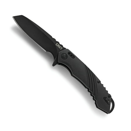 - CRKT Directive 1062 Folding Knife with 3.62 in Black Plain Edge Blade and Glass Reinforced Nylon Handle