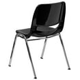 thumbnail image 6 of Flash Furniture Hercules Series Plastic Child Size Ergonomic Shell Stack School Chair, Chrome Frame, 6 of 12