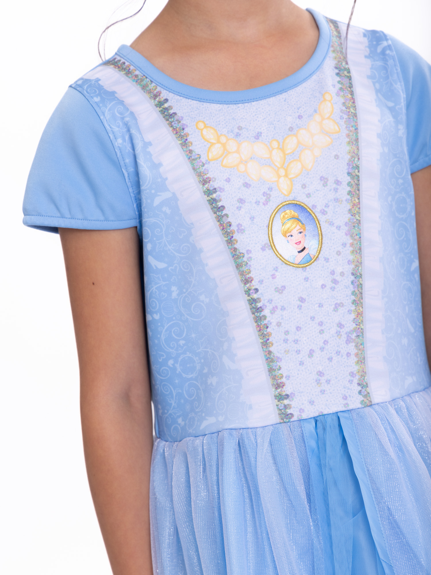 Disney Princess Girls Cinderella Cosplay Dress, Sizes 4-16 - image 5 of 14