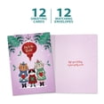 thumbnail image 2 of Tree-Free Greetings Holiday Greeting Card 12 Pack, 5x7, Cat Carolers (HP60634), 2 of 7