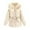 za-Beige, variant on Hvyesh Women Snow Parka Jackets Faux Fur Hooded Puffer Coats Thicken Drawstring Long Sleeve Padded Coats 2025 Winter Warm Outwear with Pockets