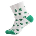 thumbnail image 3 of ktowifly St Patricks Day Cotton Quarter Socks for Men Cute Printed Casual Comfortable Soft Comfy Sock, 3 of 6