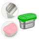 thumbnail image 2 of Caja para sumergir de acero inoxidable 304 | Contenedor crujiente tipo bento para salsas - Almacenamiento hermético para mantener frescura | Resistente a la oxidación | Fácil de limpiar | Para, 2 of 5