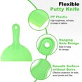 thumbnail image 3 of Uxcell 4pcs Putty Scraper 1.5" Plastic Flexible Tool for Pasting Plaster Repairing Walls, 3 of 7