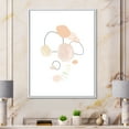 thumbnail image 2 of Designart 'Watercolour Stains On White' Shabby Chic Framed Canvas Wall Art Print, 2 of 5