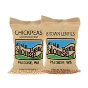 Non-GMO | Garbanzo Beans | Brown Lentils | 10 lbs | Palouse Brand