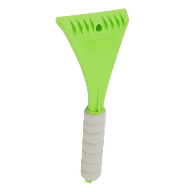 Car Windshield Scraper PP With EVA Foam Handle Car Window Snow Remover for Winter Green