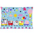 thumbnail image 1 of RYLABLUE Cute Animals And Balloons Pillow Case 20x30 inches Two Sides Print, 1 of 1