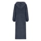 thumbnail image 2 of TaTaai Women's Casual Solid Color Hooded Long Sleeve Plush Pocket Dress Round Neck Loose Comfortable Home Long Nightgown Loungewear Gift, 2 of 5