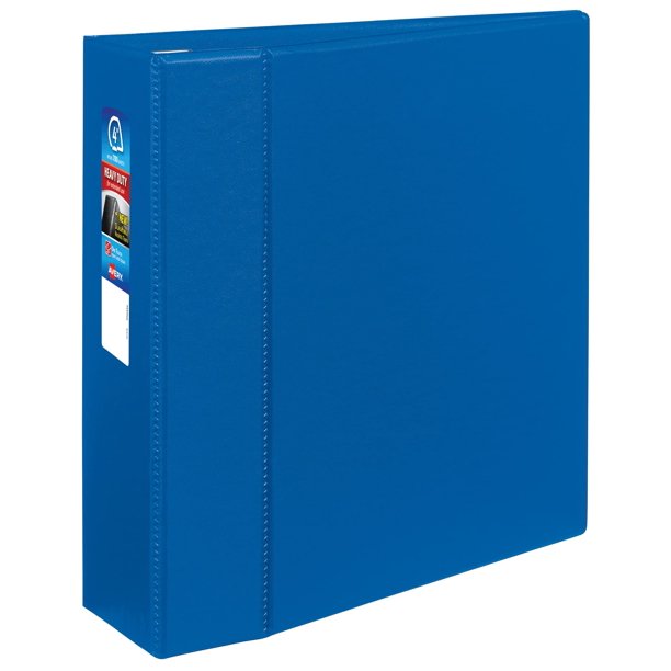 Carpeta de 3 anillas Avery Heavy-Duty EZD de 4 pulgadas con un solo toque