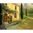 thumbnail image 3 of Stevens, Allayn 18x15 Black Modern Framed Museum Art Print Titled - Scenic Italy I, 3 of 5