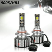 For Dodge Dart 2016 LED Headlight High/Low Beam 9005/HB3 Bulbs 6000K White