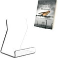 thumbnail image 1 of Boloyo Acylic Upright Display Stand, 10PC 4 Inch Clear Display Holder Easel Base Picture Frame for Home Office School Store to Display Book, Vinyl Record, Album, LP Cover, Artworks, CDs, 1 of 7