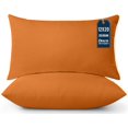 thumbnail image 1 of Juego de ropa de cama Throw Pillows Utopia de 2 unidades, color naranja, 30 x 50 cm, 1 of 7