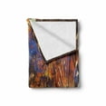 thumbnail image 2 of Fantasy Soft Flannel Fleece Blanket, Refreshing Nature Painting Serene Pond Illusionary Perspective Swamp Environmental, Cozy Plush for Indoor and Outdoor Use, 70" x 90", Multicolor, by Ambesonne, 2 of 6
