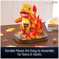 thumbnail image 4 of Kit de maqueta 3D 4D Build Charmander Pokémon de 241 piezas, 4 of 6