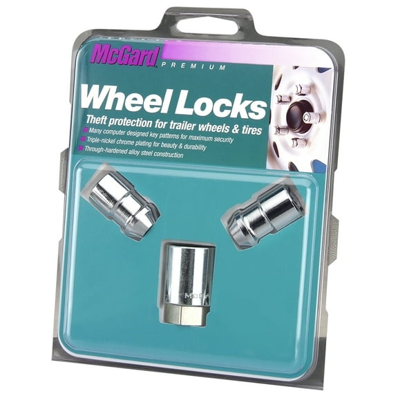 McGard 2 Wheel Locks for Single Axle Trailers