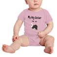 thumbnail image 2 of My Big Sister Is A Old English Sheepdog Dog Funny Baby Clothes Bodysuit Boy Girl Unisex, 2 of 5