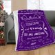 thumbnail image 5 of LHSHID Best Friend Blanket for Women Best Friend Blanket Gift for Girls Unique Friendship Blanket for Her Happy Birthday Throw Blankets Gift for Besties Friend Soul Sister BFF Gray 50x60in, 5 of 6