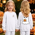 thumbnail image 2 of NIEWTR Girl Halloween Shirt Pumpkin Short Sleeve T Shirts Kids Graphic Clothes Tee Tops Halloween Tshirt Girls 2t 3t 4t 5t(7-8 Years), 2 of 9