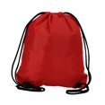 thumbnail image 1 of Mochila con cordón, bolso con cordón, bolsa de gimnasio, bolsa con cincha, bolsas de PE, soporte para bolas grande Rojo, 1 of 8