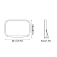 thumbnail image 4 of Guardoinrt Car Sunshade LED Makeup Mirror Cosmetic Mirrors Light Pink, 4 of 6
