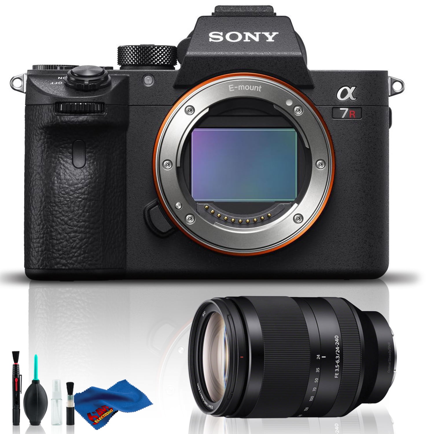 Sony Alpha a7R III Mirrorless Digital Camera with 24-240mm Lens - Starter Kit(International Model)