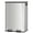 Stainless steel color, variant on CazToi Trash Can 2 x 8 Gallon(2 x 30 L) Stainless Steel Kitchen Step-On Garbage Can