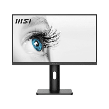 MSI PRO MP243XP 24-inch IPS 1920 x 1080 (FHD) Computer Monitor, 100Hz, Adaptive-Synch, HDMI, DisplayPort, VESA Mountable, Tilt, Height Adjustable, Speaker, 1ms, Black