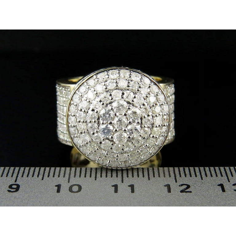 Iced out pinky hot sale ring mens