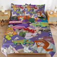 thumbnail image 6 of Scooby Doo Daphne 3-Piece Bedding Set Bed Sheets Duvet Cover Pillowcases Pillow Shams Quilts Covers Adult Kids, 6 of 8