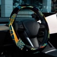 thumbnail image 6 of Turtle Seamless Car Wheel Covers Steering Wheel Cover 14.5 Inch Printing PVC Leather Auto Accessories, 6 of 6