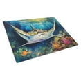 thumbnail image 2 of Striped Bass Glass Cutting Board Large 12 in x 15 in, 2 of 7