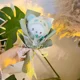 thumbnail image 4 of Muñeco de peluche de dibujos animados Sanrio Kuromi My Melody Cinnamoroll Kt Cat Kuromi, regalo de ramo para San Valentín, Navidad, regalos para novias, 4 of 5
