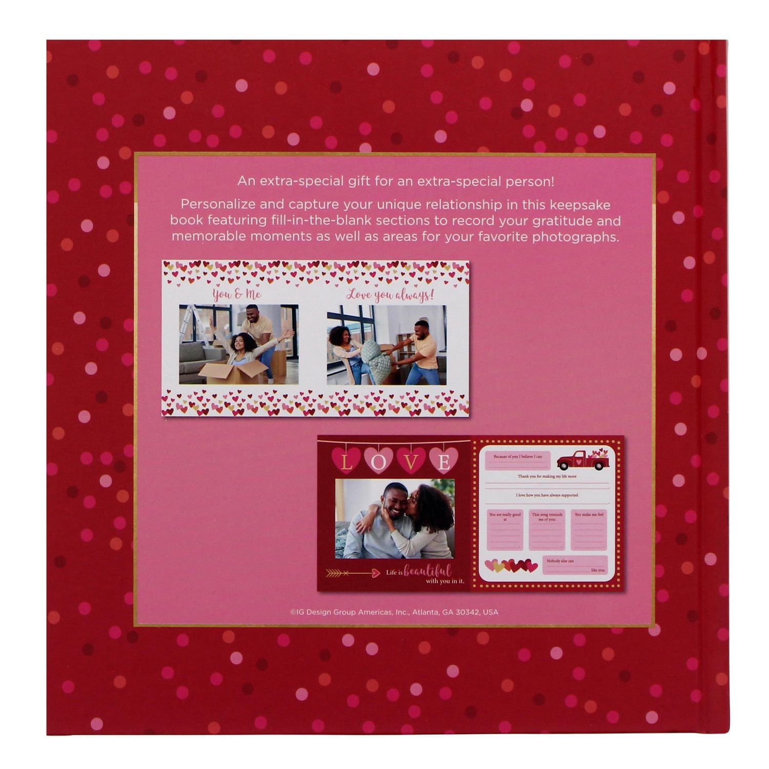 Way to Celebrate! You & Me Memory Book