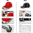 thumbnail image 2 of 2 Pack Hat Washer Baseball Hat Cleaner Cap Washer Hat Washing Cage Holder Frame for Washing Machine ( hat washer 2pcs), 2 of 7