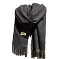 thumbnail image 1 of Summer scarf an oversized long light linen beach gauze shawl, 1 of 5