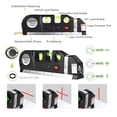 thumbnail image 3 of Nivel Laser 3 Burbujas Cinta Métrica Regla Cruz Horiz Vertic Fixit, 3 of 6