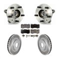 thumbnail image 1 of Transit Auto Front Hub Bearing Assembly Coated Disc Brake Rotors and Semi-Metallic Pads Kit for Car 2010-2013 Land Rover Range Sport Supercharged KBB-103821, 1 of 11