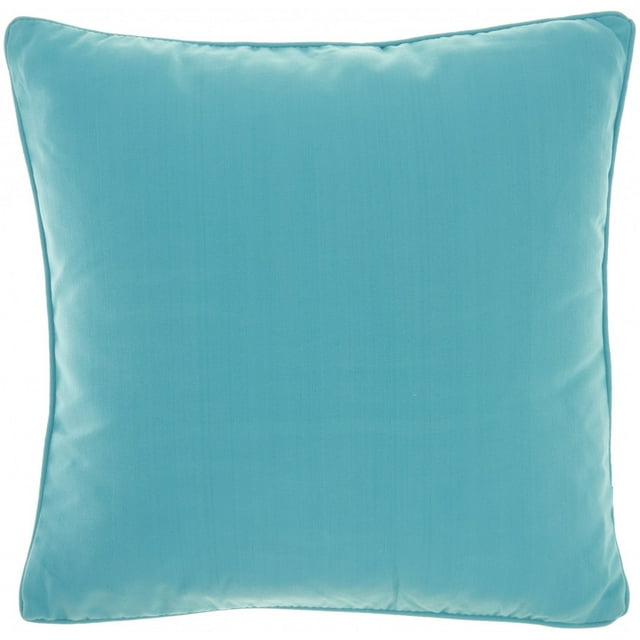 homeroots home decor 386652 Light Blue Velour Throw Pillow