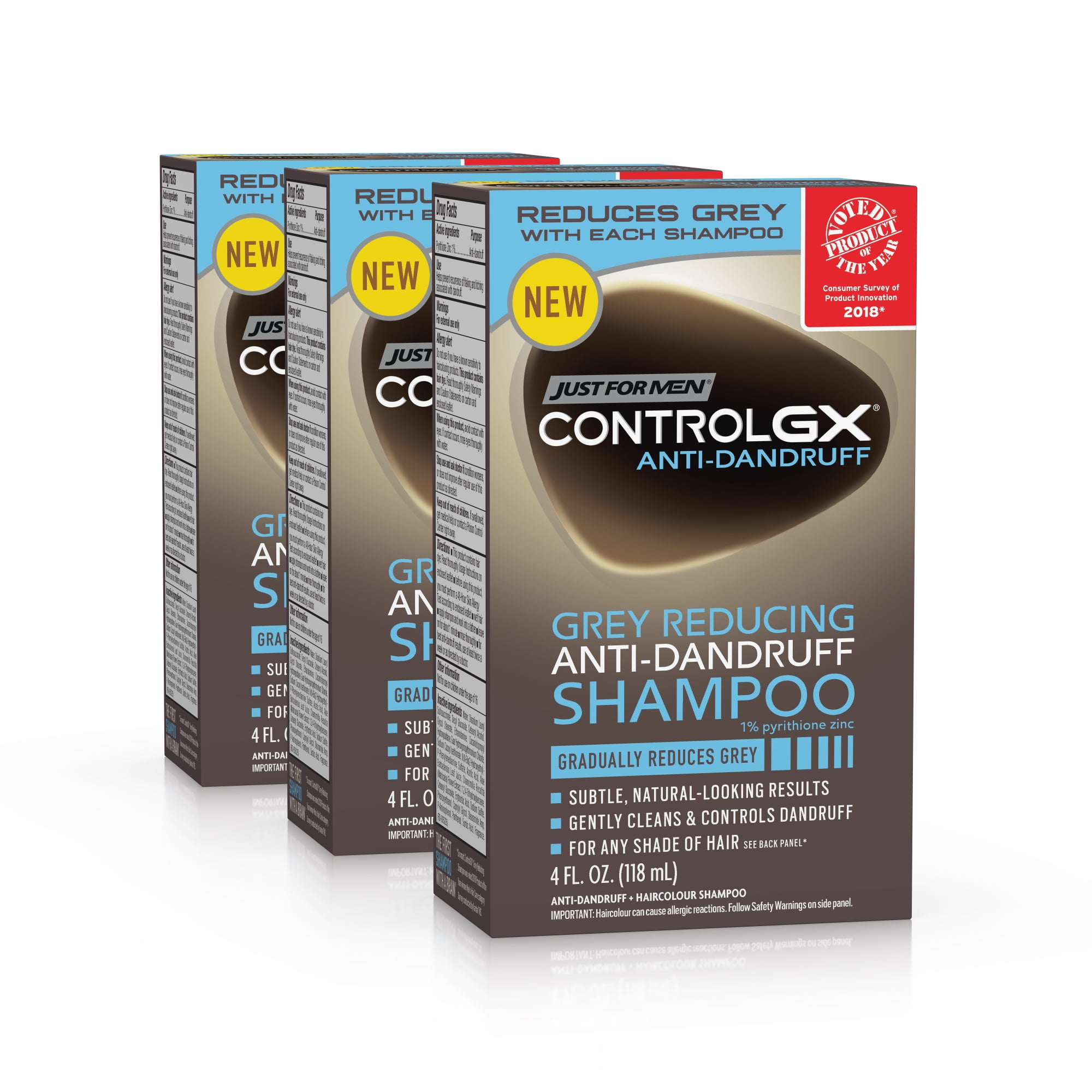 Just For Men - ($30 Value) Just for Men Control GX, Grey Reducing Anti-Dandruff Hair Color 