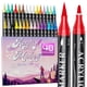 thumbnail image 1 of Marcadores de pintura acrílica Coogert, 48 colores, doble punta, 1 of 5