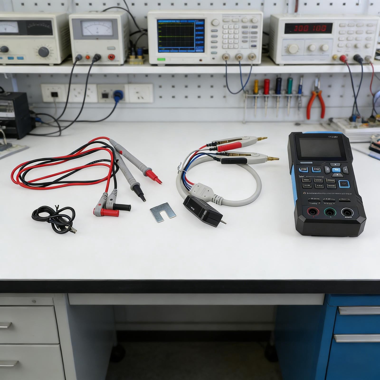 LC1020E Digital Bridge LCR ESR Tester for Resistance, Capacitance and Inductance